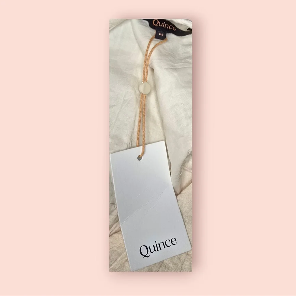 Quince Cream Sleeveless Maxi Dress - Picture 3 of 3